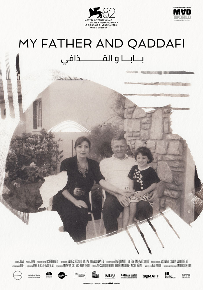 my father and qaddafi